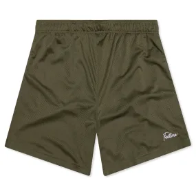 West Mesh Shorts - Olive