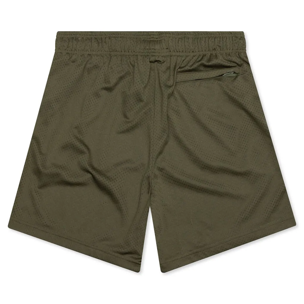 West Mesh Shorts - Olive