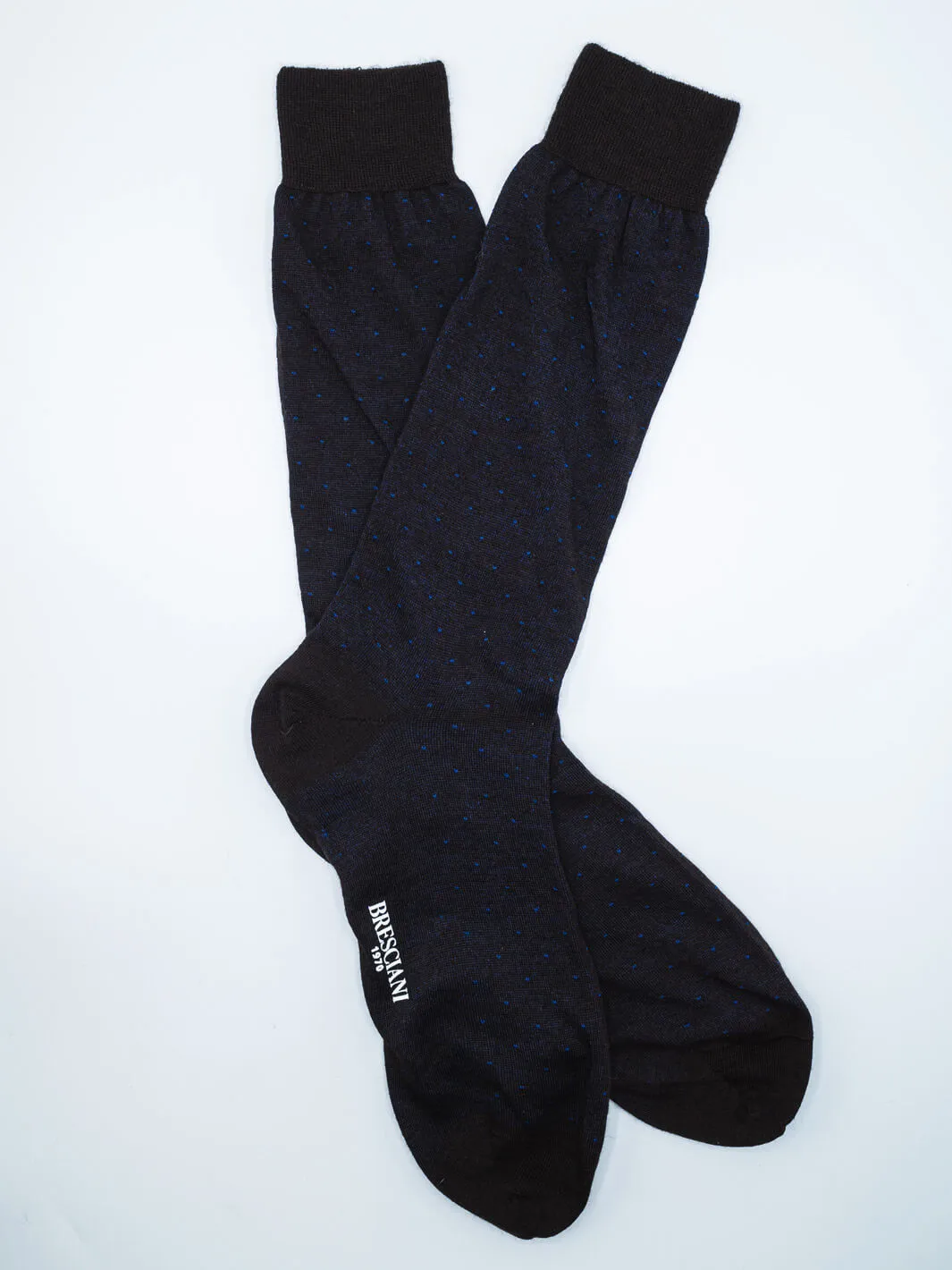 Wool-Nylon Pindot Socks