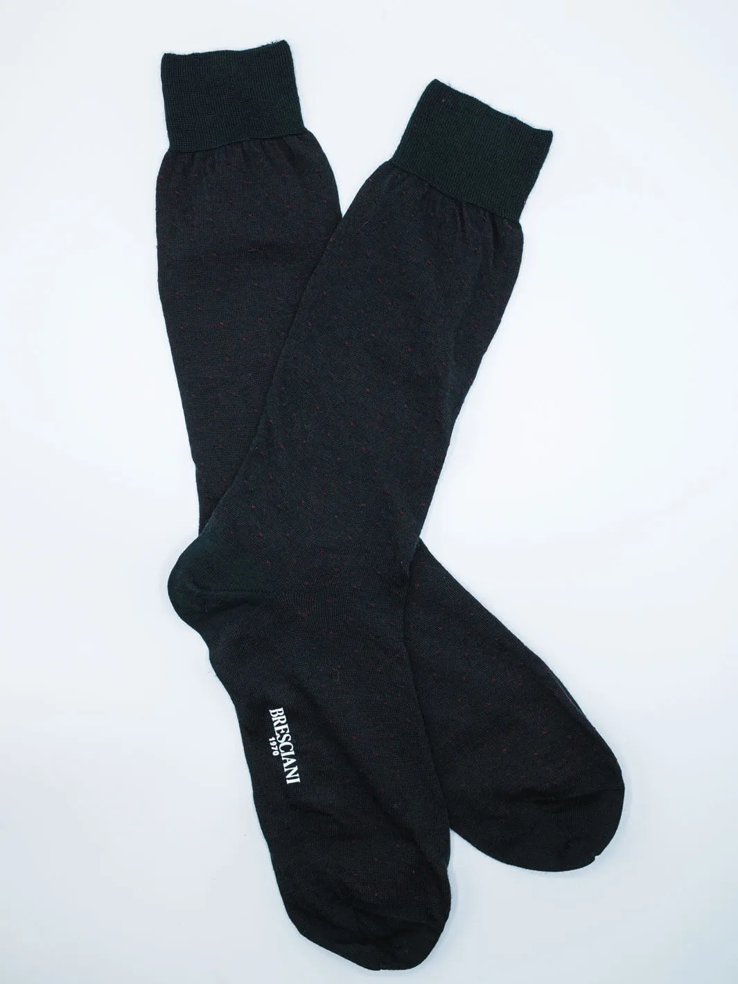 Wool-Nylon Pindot Socks