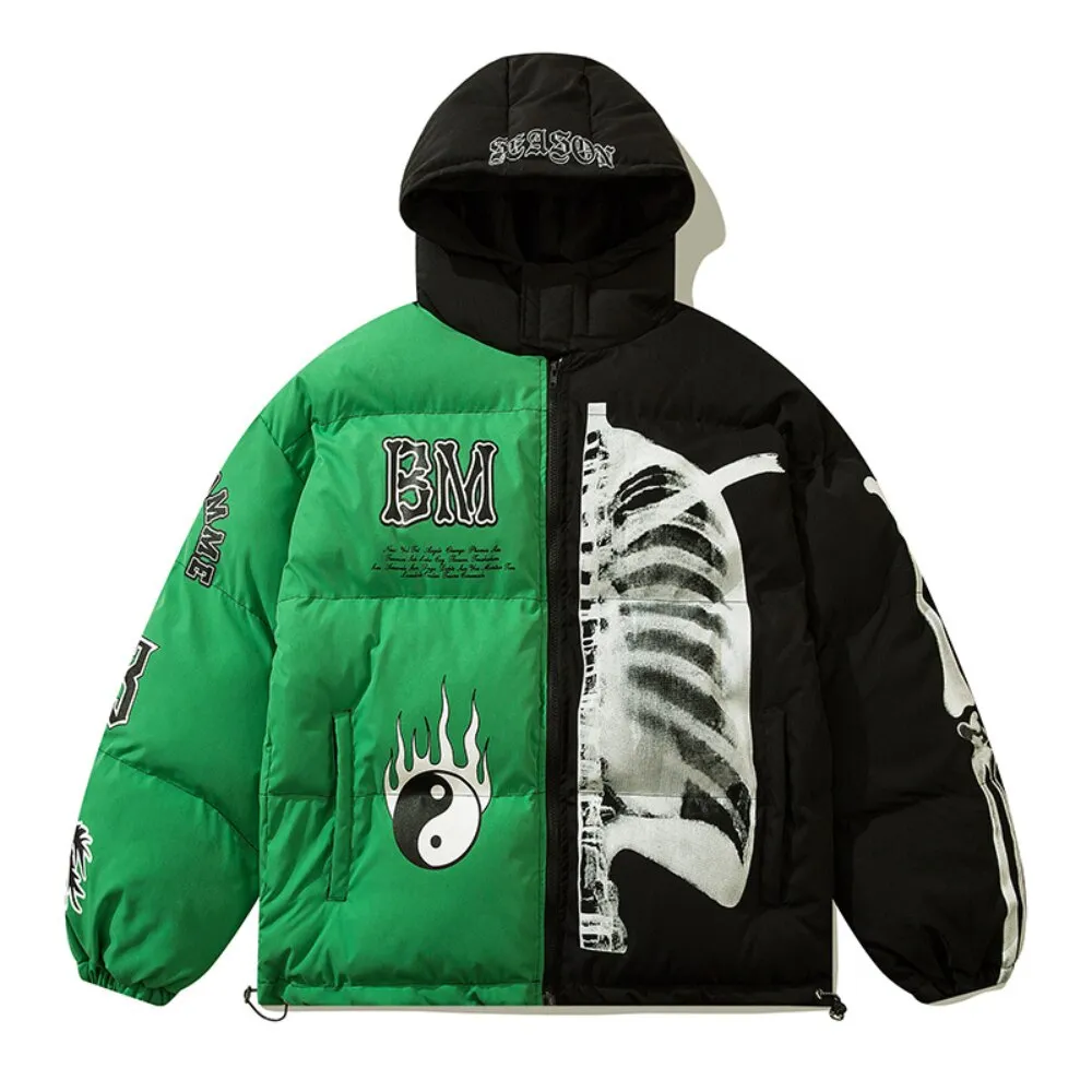 Yin Yang Skeleton Coat